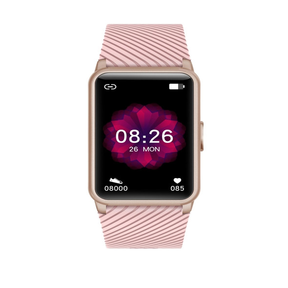 H96 1.57inch Color Screen Smart Watch Life Waterproof,Support Bluetooth Call/Heart Rate Monitoring/Blood Pressure Monitoring/Sleep Monitoring(Pink)