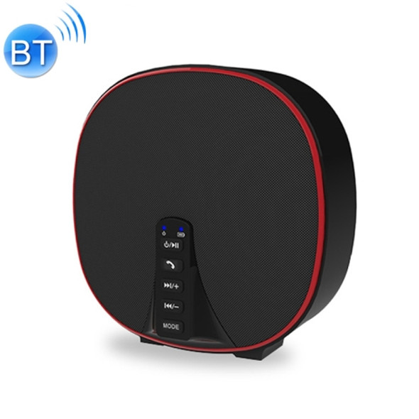 DY-52 Portable Bluetooth Speaker Wireless Loudspeaker Sound 32G Max Memory 10W Stereo Music Surround Outdoor Speaker(Black+Red)