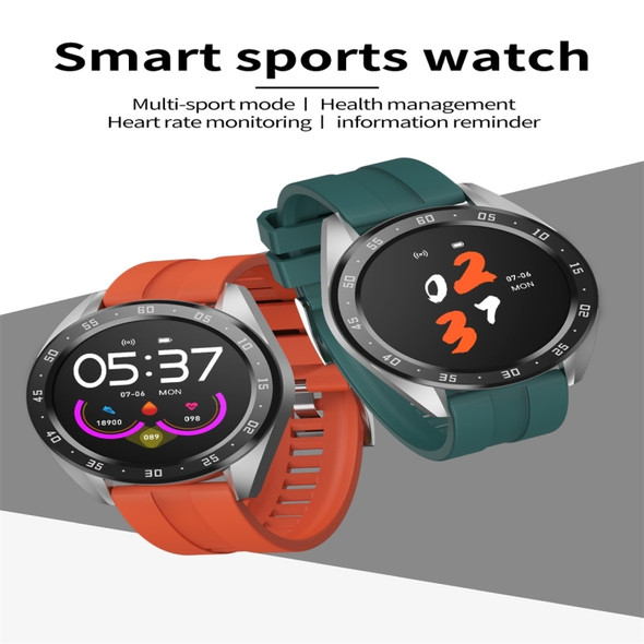 X10 1.3inch IPS Color Screen Smart Watch IP67 Waterproof,Leather Watchband,Support Call Reminder /Heart Rate Monitoring/Blood Pressure Monitoring/Blood Oxygen Monitoring(Brown)