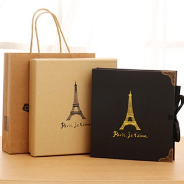 Creative Sticky Handmade Albums Post Photo Album Book, Size:M(Eiffel Tower)