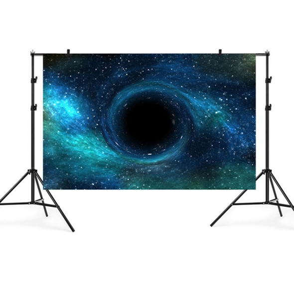 2.1m x 1.5m Black Hole Starry Sky Theme Party Children's Studio Photography Background Cloth(TK3)