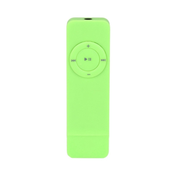 Fashionable Portable Long Sport Lossless Sound Music Media MP3 Player, Support Micro TF Card, Host Only, Memory Capacity:2GB(Green)