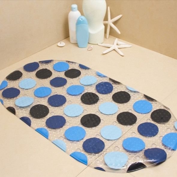 PVC Non- Slip Bath Mat Bathtub Mat Shower Mat(Color Dots)