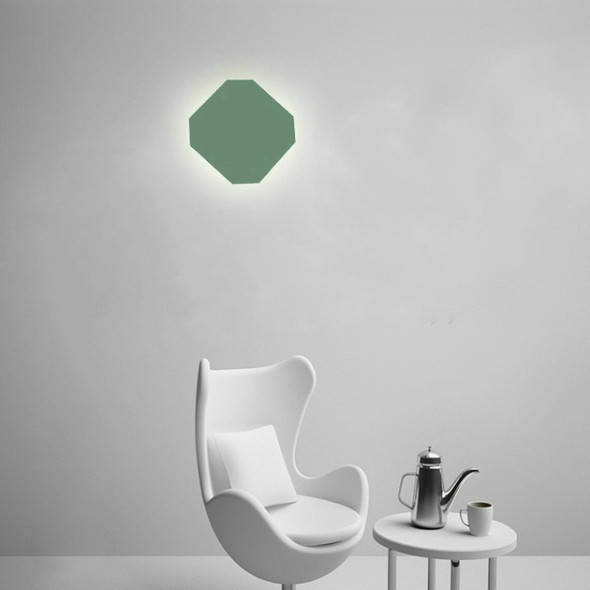 LED Wall Lamp Petal Lamp Living Room Bedroom, Power source: White LED 5W(Green A)