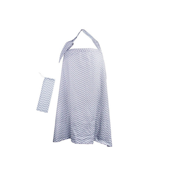 Cotton Multifunctional Nursing Towels Mimosa Nursing Towels Pregnant Women Nursing Slings(Ripple)