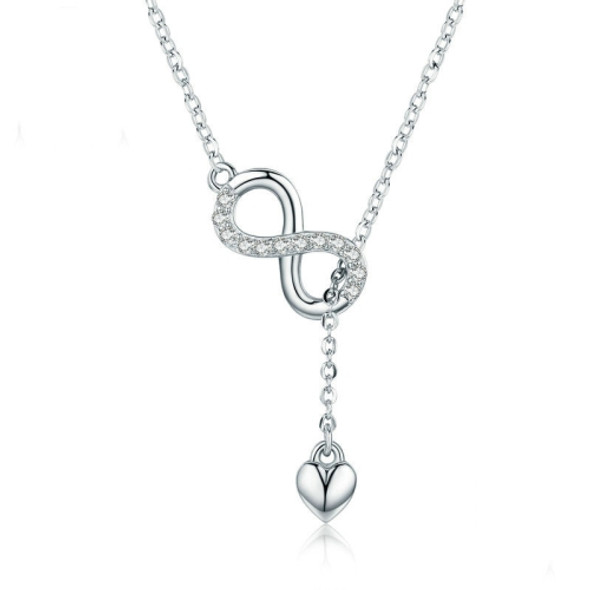 Charm S925 Sterling Silver Lady Necklace