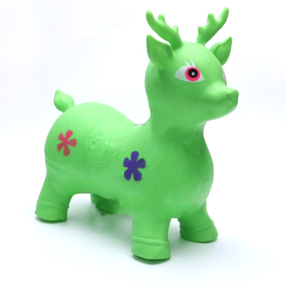Jumping Horse Cartoon PVC Inflatable Animal Toy,  Random Color and Style Delivery