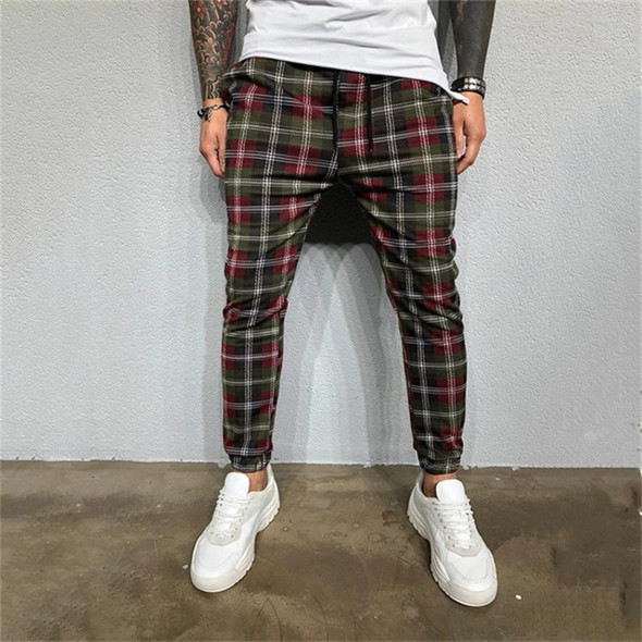 Men Casual Striped Jogging Sports Runners Fitness Ppants, Size: XL(Oliver)