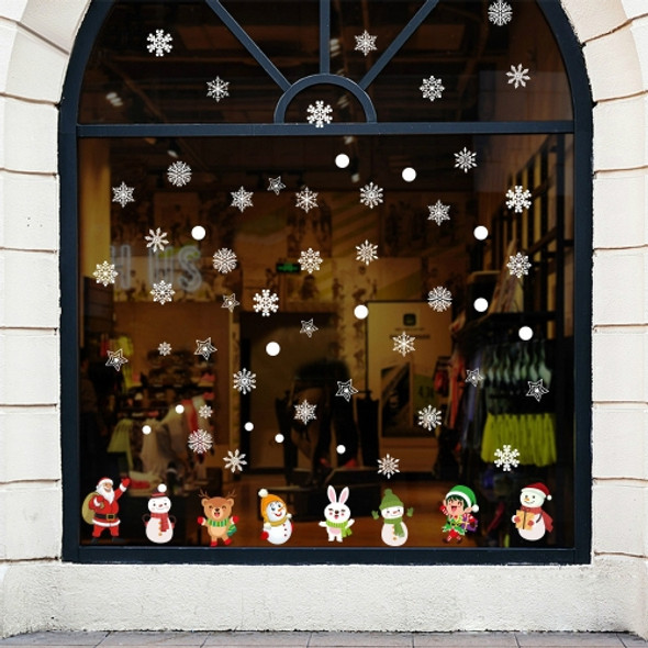 20 PCS Wall Stickers Electrostatic Window Glass Stickers Christmas Stickers(Snowflakes)