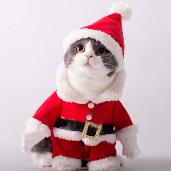 Pet Three-Dimensional Christmas Suit, Size: XL