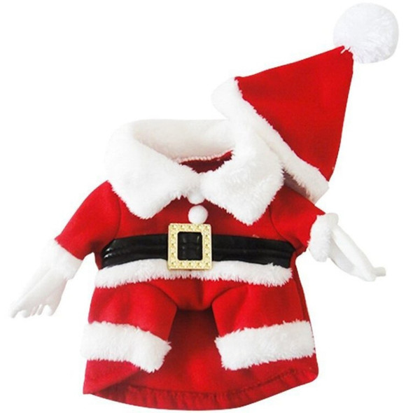 Pet Three-Dimensional Christmas Suit, Size: XL