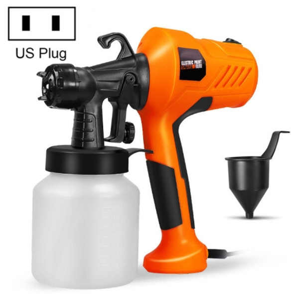 Portable High Pressure Multifunctional Electric Disinfection Sprayer Paint Sprayer Spraying Clean Sprayer, Power Plug:US Plug(Orange)