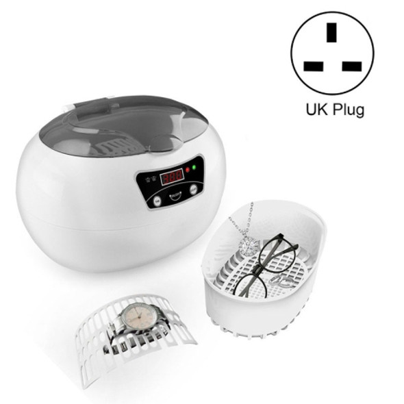 35W 600ml Mini Ultrasonic Cleaner Glasses Jewelry Household Ultrasonic Cleaner, Plug Type:220V AU Plug