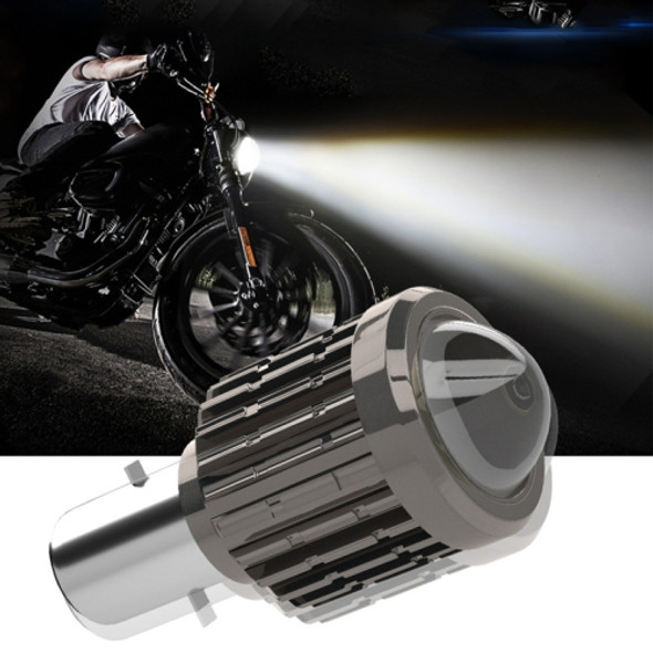 2 PCS CS-547 DC12-80V/900-1000LM/12W Motorcycle LED Headlight Far And Near Beam Spotlight Lens Fisheye Car Light