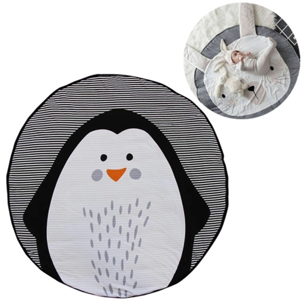 Baby Infant Play Mats Kids Crawling Carpet Floor Rug Baby Bedding Rabbit Blanket Cotton Game Pad Children Room Decor(Penguin)