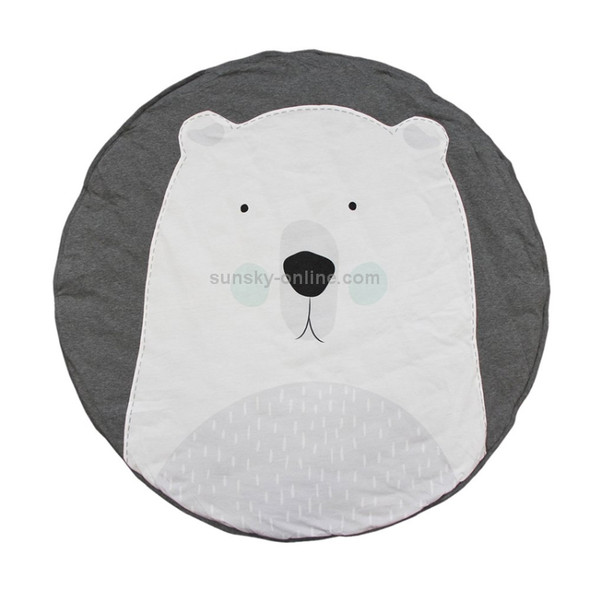 Baby Infant Play Mats Kids Crawling Carpet Floor Rug Baby Bedding Rabbit Blanket Cotton Game Pad Children Room Decor(Bear)