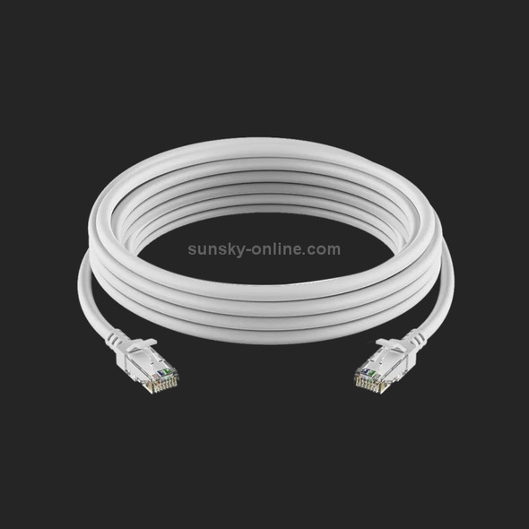 Original Xiaomi YouPin CAT6 Gigabit Ethernet Network Cable RJ45 Network Port Lan Cable 1000Mbp Stable for PC Router Laptop, Length: 2m