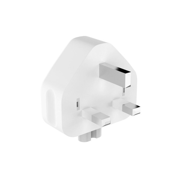 2 PCS XJ01 Power Adapter for iPad 10W 12W Charger & MacBook Series Charger, UK Plug
