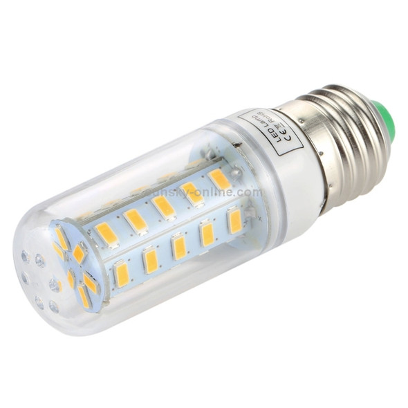 E27 36 LEDs 4W SMD 5730 LED Corn Light Energy-saving Lamp, AC 110-220V (Warm White)