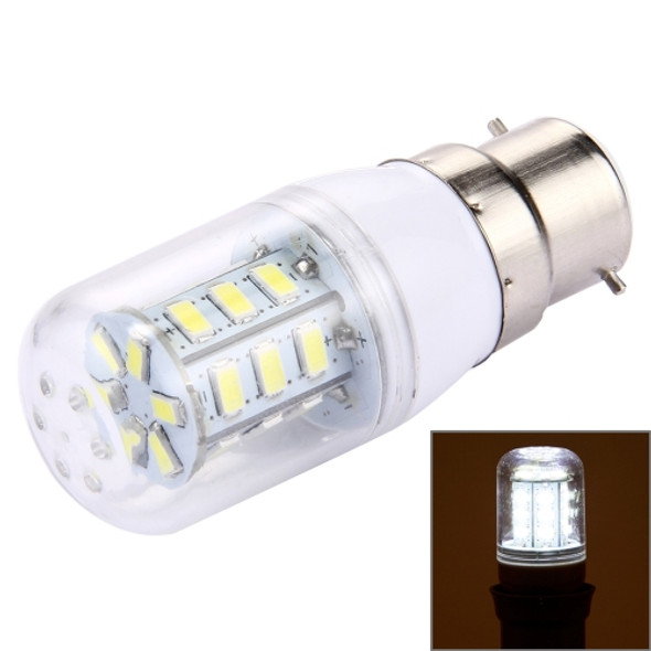 B22 2.5W LED Corn Light 24 LEDs SMD 5730 Bulb, AC 110-220V (White Light)