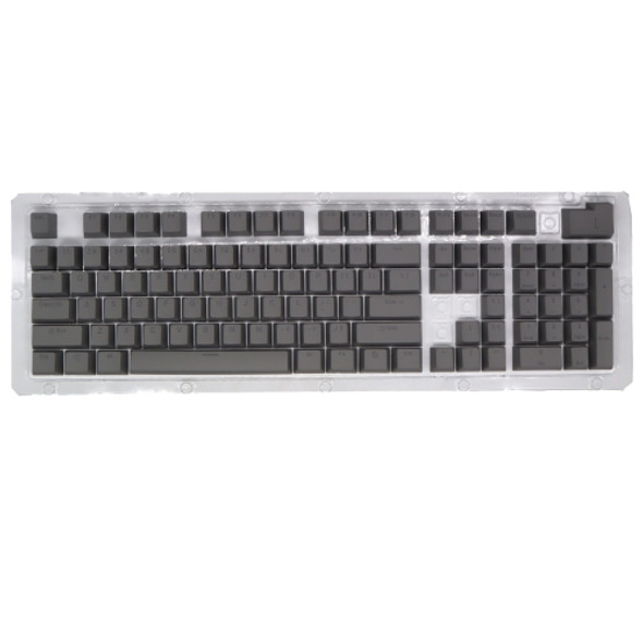 HXSJ P9 104 Keys PBT Color Mechanical Keyboard Keycaps(Grey)