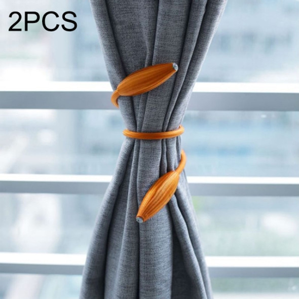 2 PCS Fashion Adornments Creative Curtain Tie Rope(Orange)