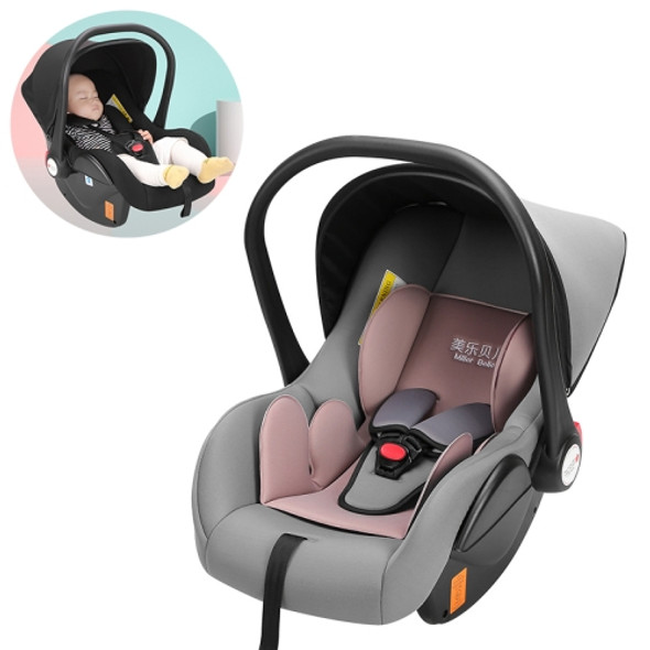 Car Newborn Safety Seat Portable Cradle for Baby Outing (Grey)