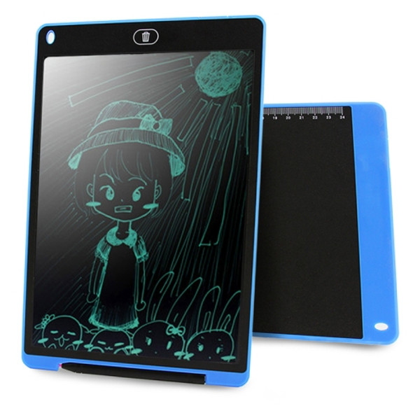 CHUYI Portable 12 inch LCD Writing Tablet Drawing Graffiti Electronic Handwriting Pad Message Graphics Board Draft Paper with Writing Pen, CE / FCC / RoHS Certificated(Blue)