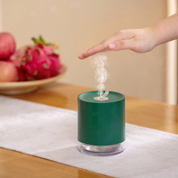 USB Smart Induction Ultrasonic Spray Humidifier with LED Indicator (Green)