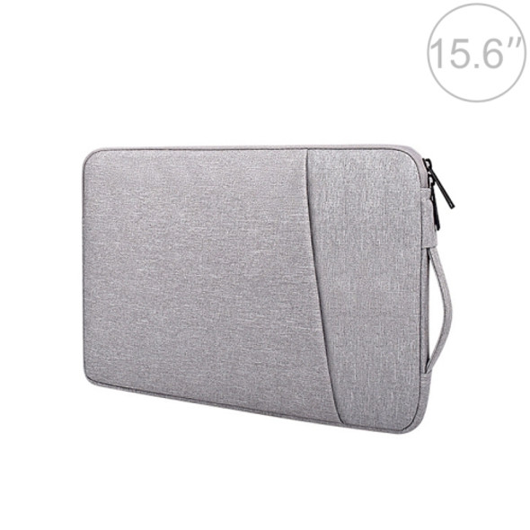 ND01D Felt Sleeve Protective Case Carrying Bag for 15.6 inch Laptop(Grey)