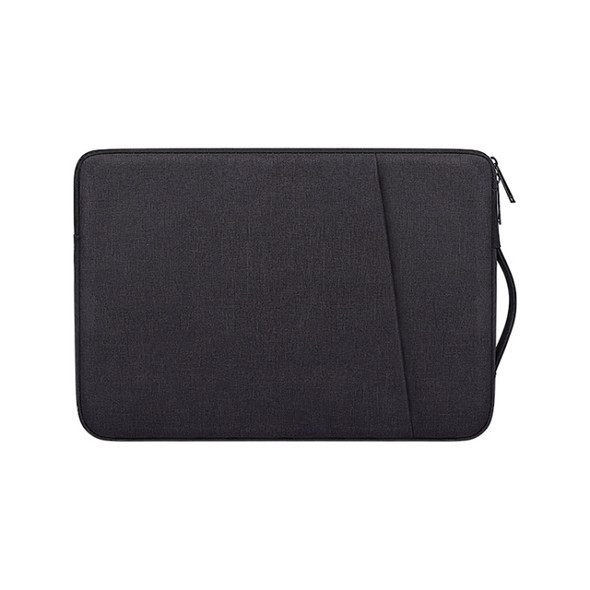 ND01D Felt Sleeve Protective Case Carrying Bag for 15.4 inch Laptop(Black)