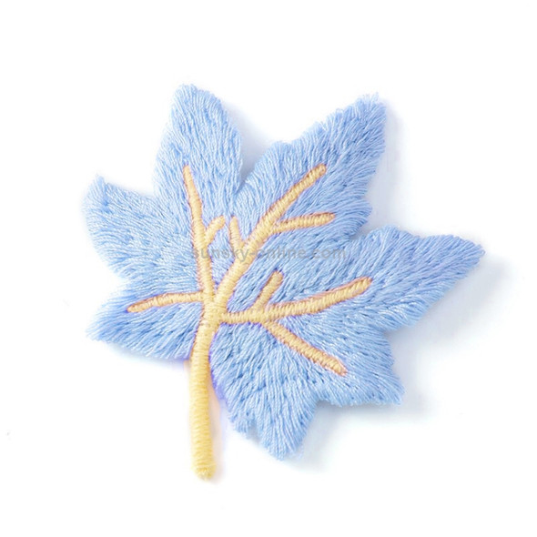 30 PCS Girls Cute Maple Leaf Hairpin BB Bangs Clips Hair Accessories (Blue)
