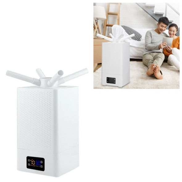 Console Mode Household Air Humidifier Large Capacity Commercial Intelligent Vegetable Preservation Machine Automatic Alcohol Sprayer, Standard Intelligent Version(White)