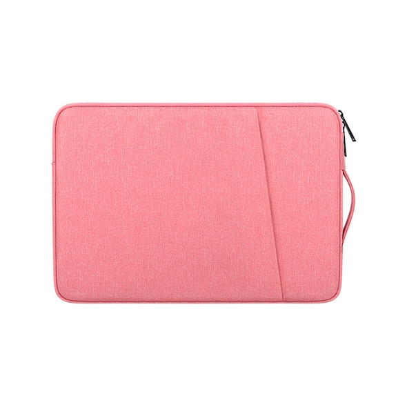 ND01D Felt Sleeve Protective Case Carrying Bag for 13.3 inch Laptop(Pink)