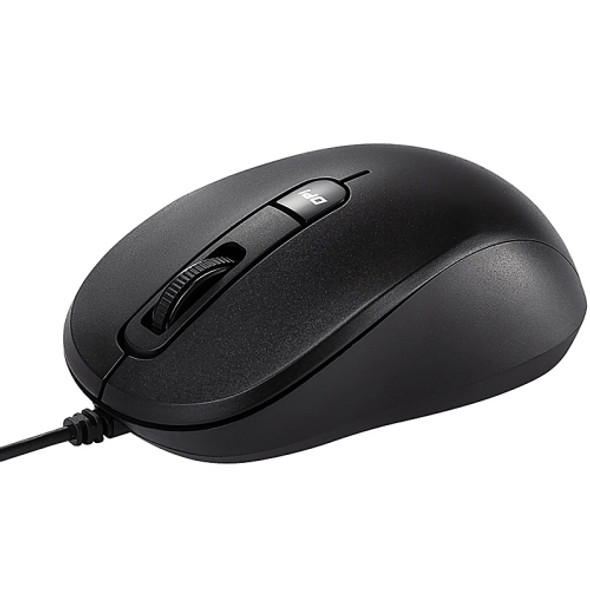 ASUS MU1010C Portable Household Office Mute Gaming Wired Mouse (Black)