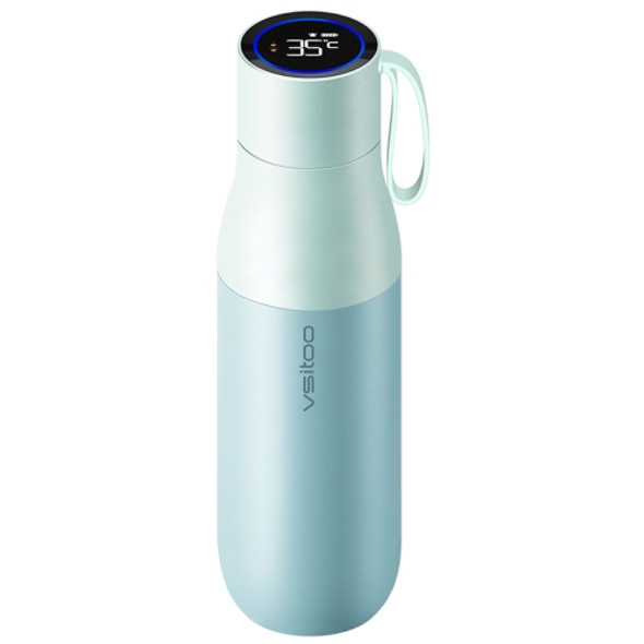 Original Huawei Vsitoo Smart Water Bottle Vacuum Thermal Cup, Capacity : 450mL, Support HUAWEI HiLink(Blue)