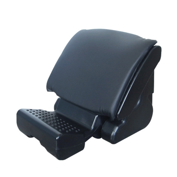 Car Ergonomic Massage Footstool Folding Stool (Black)