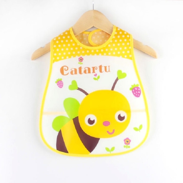 Bib Disposable Waterproof Saliva Towel for Children(Yellow Little Bee)