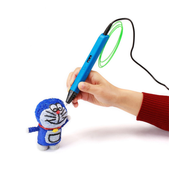 RP800A Childrens Educational Toys 3D Printing Pen, Plug Type:AU Plug(Blue)