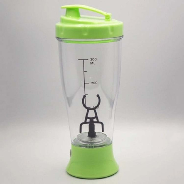 Coffee Milk Shake Electric Stirring Cup Simple Shake Cup, Capacity:350ml(Green)