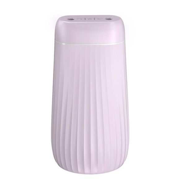 Dual-Nozzle Sprayer Air Humidifier 1L Large Capacity Ultrasonic Cool Mist Water Diffuser Aroma Humidifier, Style:Built-in Battery(Pink)
