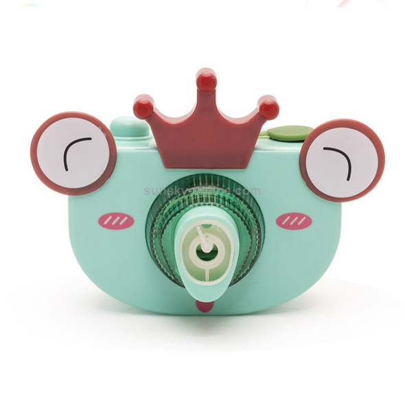 Children Cute Pet Automatic Camera Bubble Machine Electric Toy(Frog)