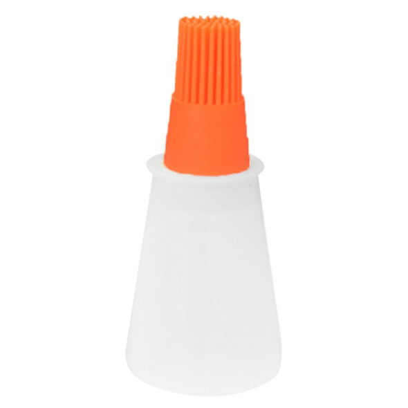 Silicone Oil Brush Pastry for Barbecue Baking Cooking BBQ Tool(Orange)