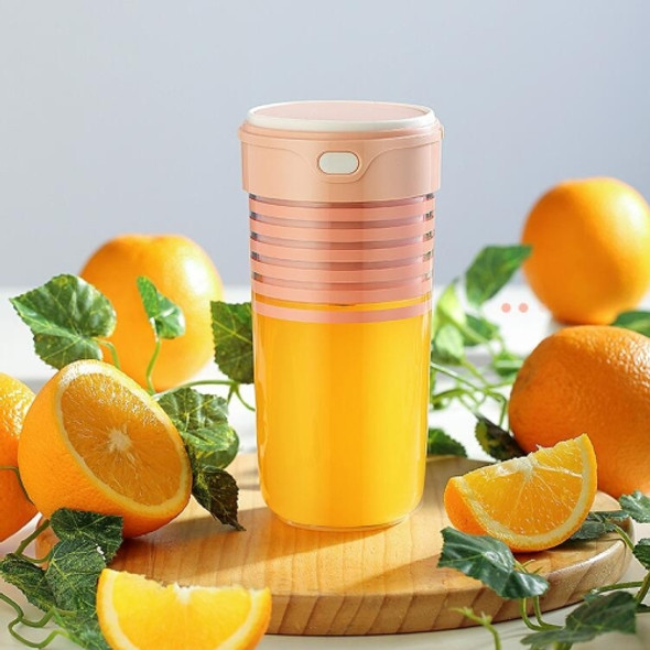 k-1036 Portable USB Charging Juicer Juice Cup(Pink)