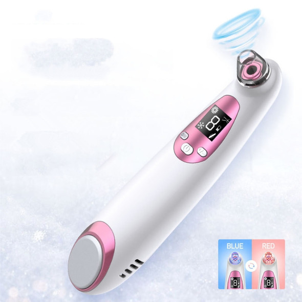 Ice Sensation Hot Compress Powerful Blackhead Suction Device USB Charging Pore Cleaner Beauty Device