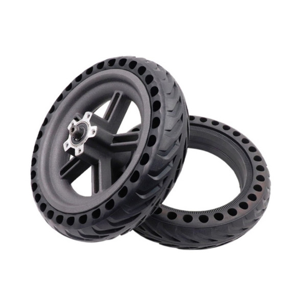 8.5 inch For Xiaomi Mijia M365 Electric Scooter Accessories Wheel Boss Wheel Tire Integrated 5 Hole Honeycomb Solid Wheel Tire(Wheel Tire + Wheel Frame)(Wheel Tire + Wheel Frame)