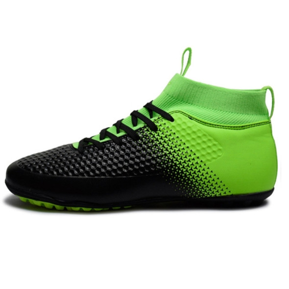 Anti-skid Soccer Training Shoes for Men and Women, Size:40(Green)