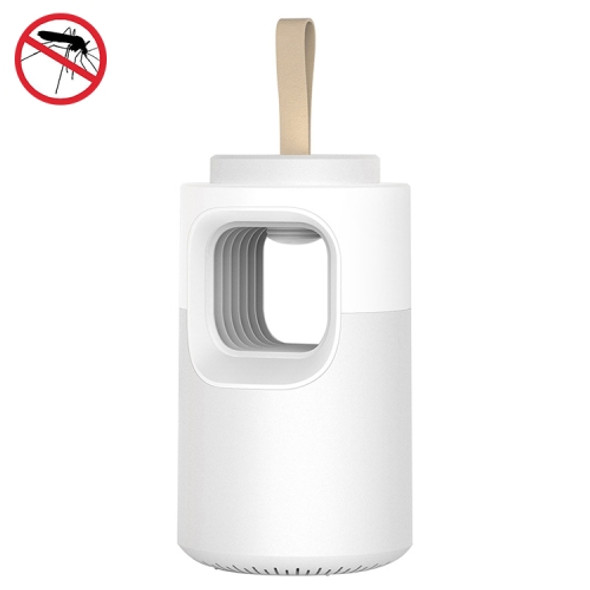 Home USB Charging Silent Non-radiation Physical Mosquito Killer LED Night Light(Ice White)