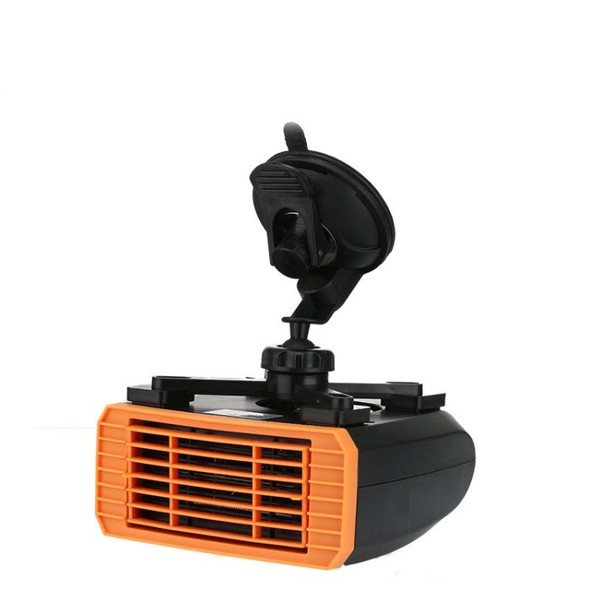 24V Multifunctional Heater For Car 360 Degree Rotating Car Heater, Style:Sucker Model