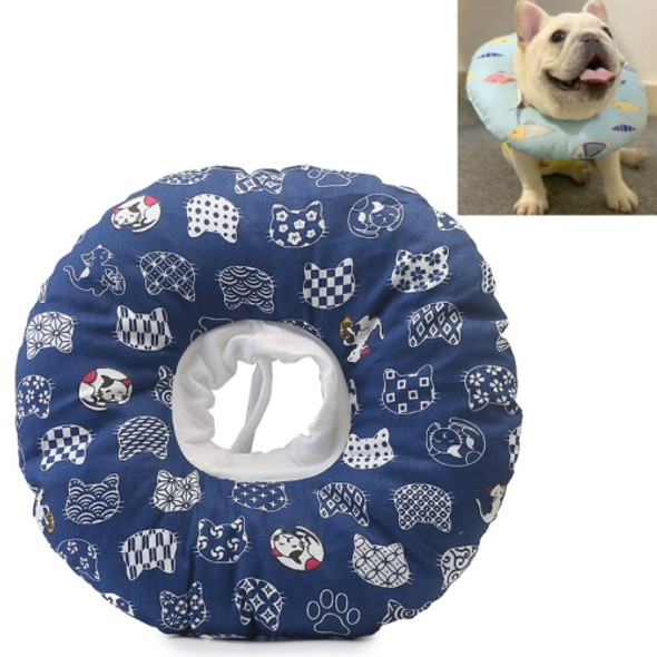 2 PCS Cat Anti-Lick And Anti-Bite Soft Ring Dog Collar Pet Supplies, Size:S(Cat)